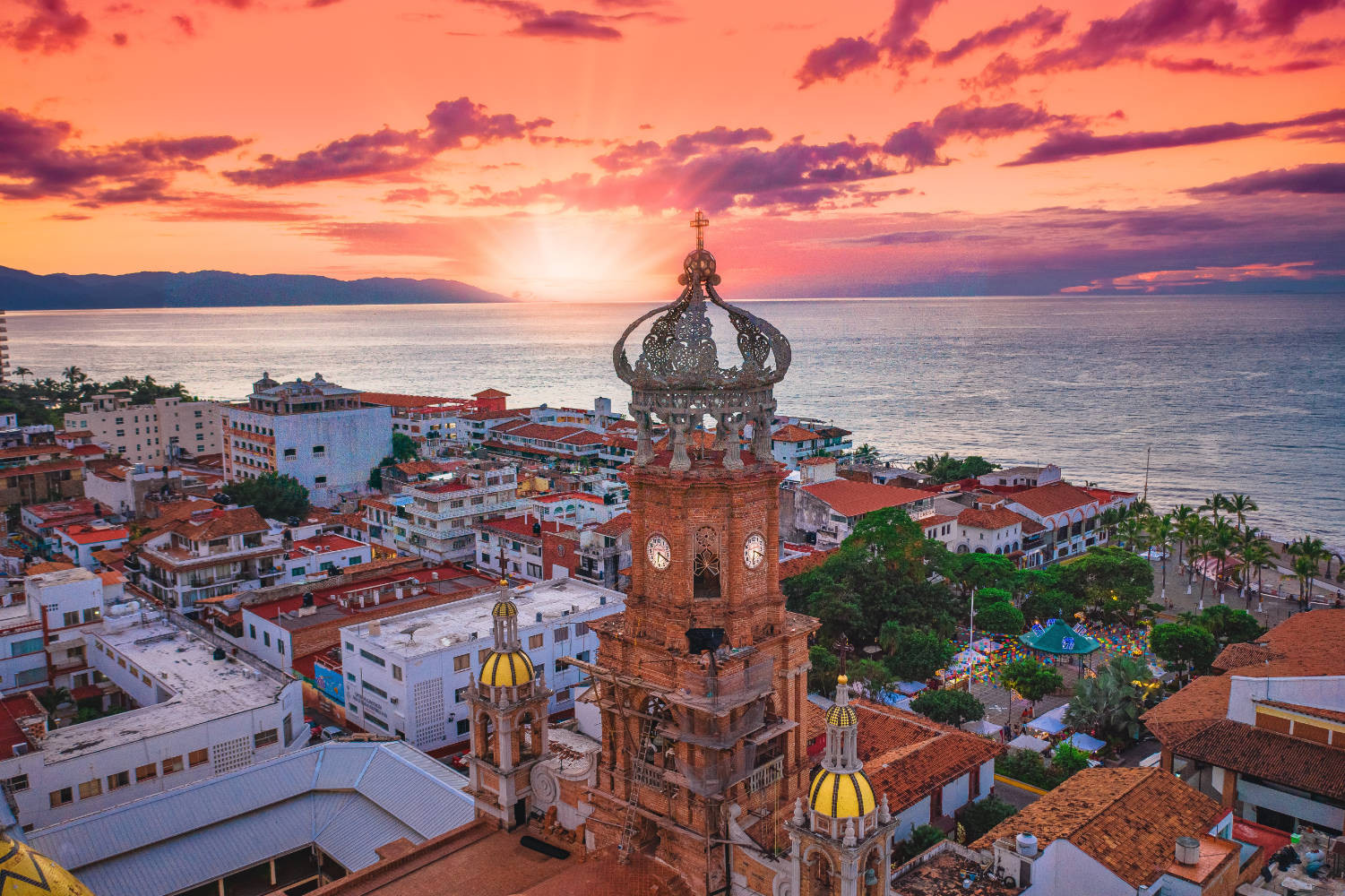 Atardecer en Puerto Vallarta